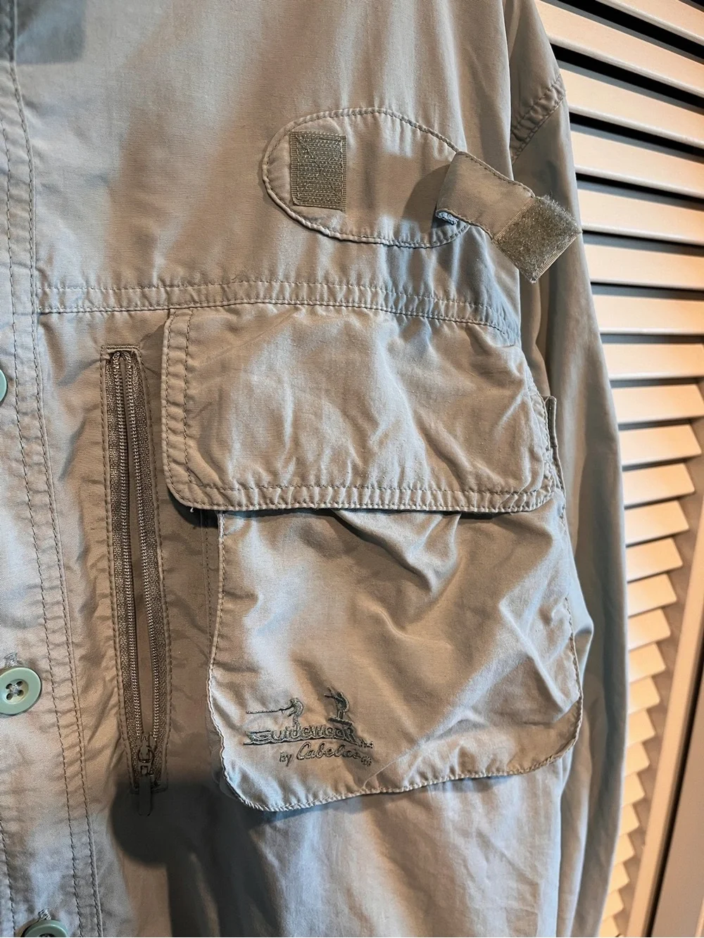 Cabela's Light Teal Men's Lightweight Fishing Jacket